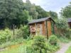 Finnhütte mit Terrasse in ruhiger Lage am Erholungsgebiet Thesau - Laube
