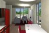 Bezugsfreie Penthousearchitektenwohnung mit großzügigem Balkon - Bild