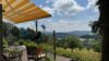 Freistehendes Wochenendhaus in Alleinlage mit herrlicher Fernsicht - Aussicht von der Terrasse